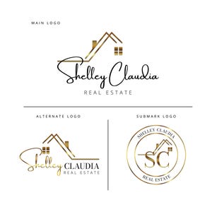 Premade real estate logo, realtor logo design, real estate agent logo, broker logo, realtor house logo, real estate business logo