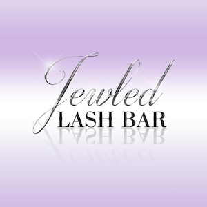 Silver and Black Beauty Logo, Sparkle Logo Design, Salon Logo, Premade Makeup Logo, Nail Logo, Hair Logo, Lash Logo, Cosmetic Logo