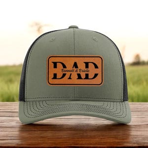 Custom Dad Hat Dad Patch Hat Gift For Husband  Patch Hat Gift for Dad Father&#39;s Day Gift trucker hat New Dad Gift