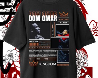 Don Omar T-shirt design, T-shirt PNG, Return to Reggaeton Tour, Don Omar PNG, Instant download and ready to print.