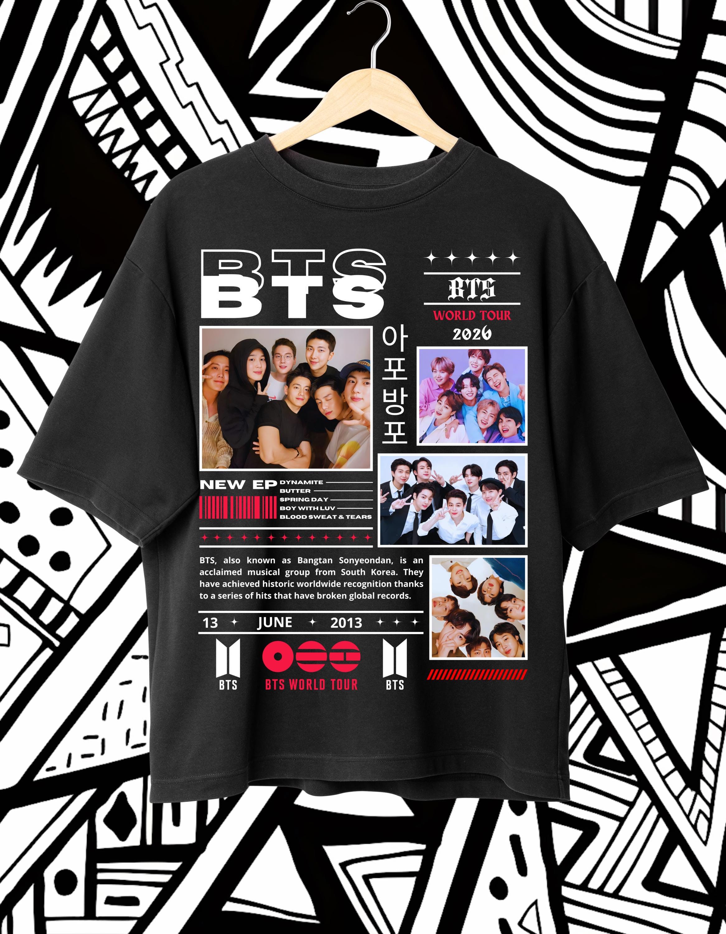 V Bts T Shirt - Etsy
