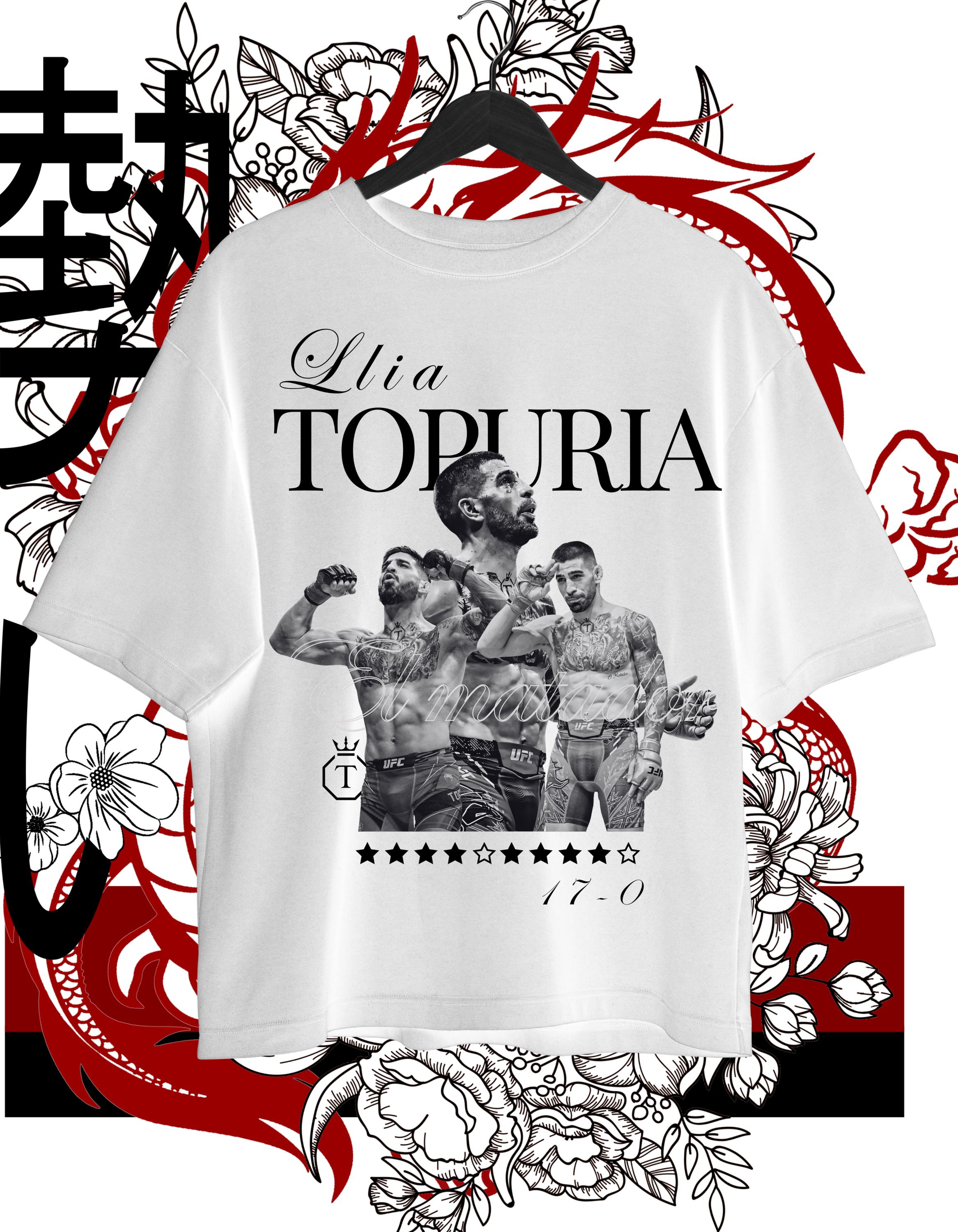 Ilia Topuria Tシャツ デザイン / DTF 転写プリント / Tシャツ昇華