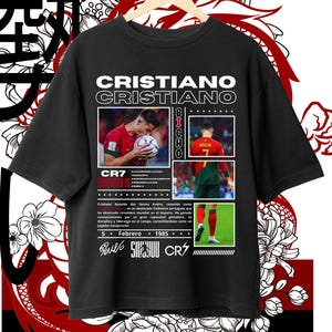 Cr7 Cristiano Ronaldo T-Shirt Design Digitale Datei, 300 DPI, PNG-Datei, 4500x5100 Pixel bereit zum Drucken