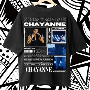 CHAYANNE 2025 T-shirtdesign, PNG T-shirt, Vi dansar igen, Chayanne PNG, omedelbar nedladdning och redo att skrivas ut.