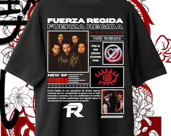 Fuerza Regida T-shirt design, PNG Digital, This Is Our Dream Tour, T-shirt design, Instant Download and Ready to Print