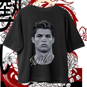 Ronaldo-T-Shirt-Design, Fußball-PNG-Download, Cristiano Ronaldo CR7, Fußball-T-Shirt-Png, T-Shirt-Sublimation.