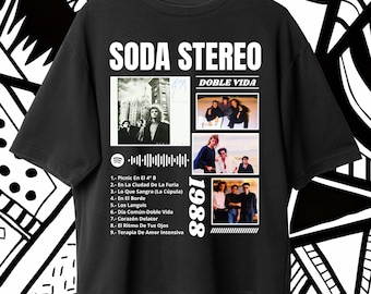 Soda Stereo T-Shirt Design, Instant Download & Print Ready, Soda Stereo Png, High Quality Png, Soda Stereo Fan Merch