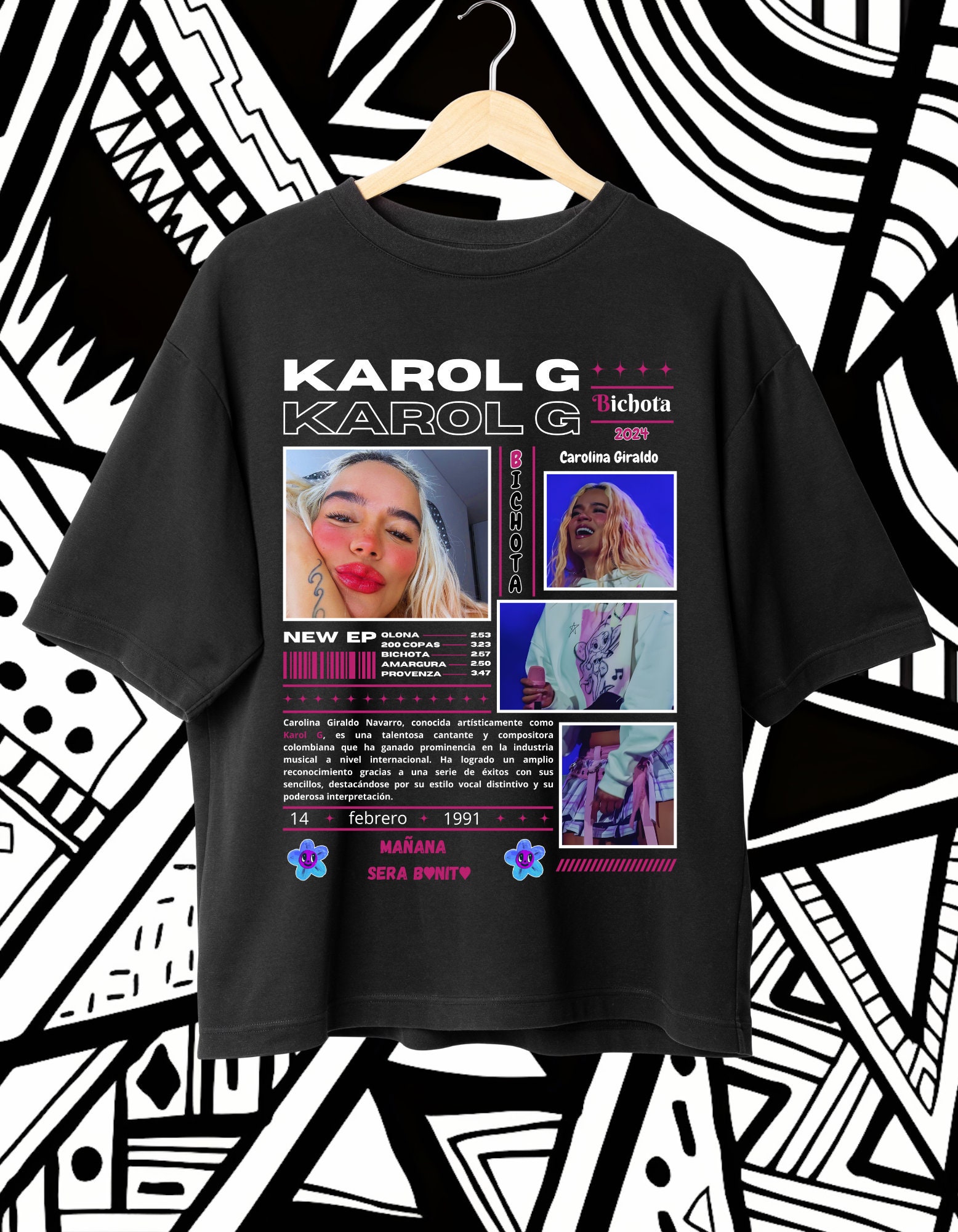 Karol G Sueter Para AÃ±o Nuevo Camiseta De Karol G México