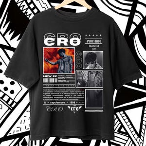 Diseño de camiseta de C.R.O La Nueva Era Del Trap, Descarga instantánea y lista para imprimir, C.R.O Png, Png de alta calidad, C.R.O edition