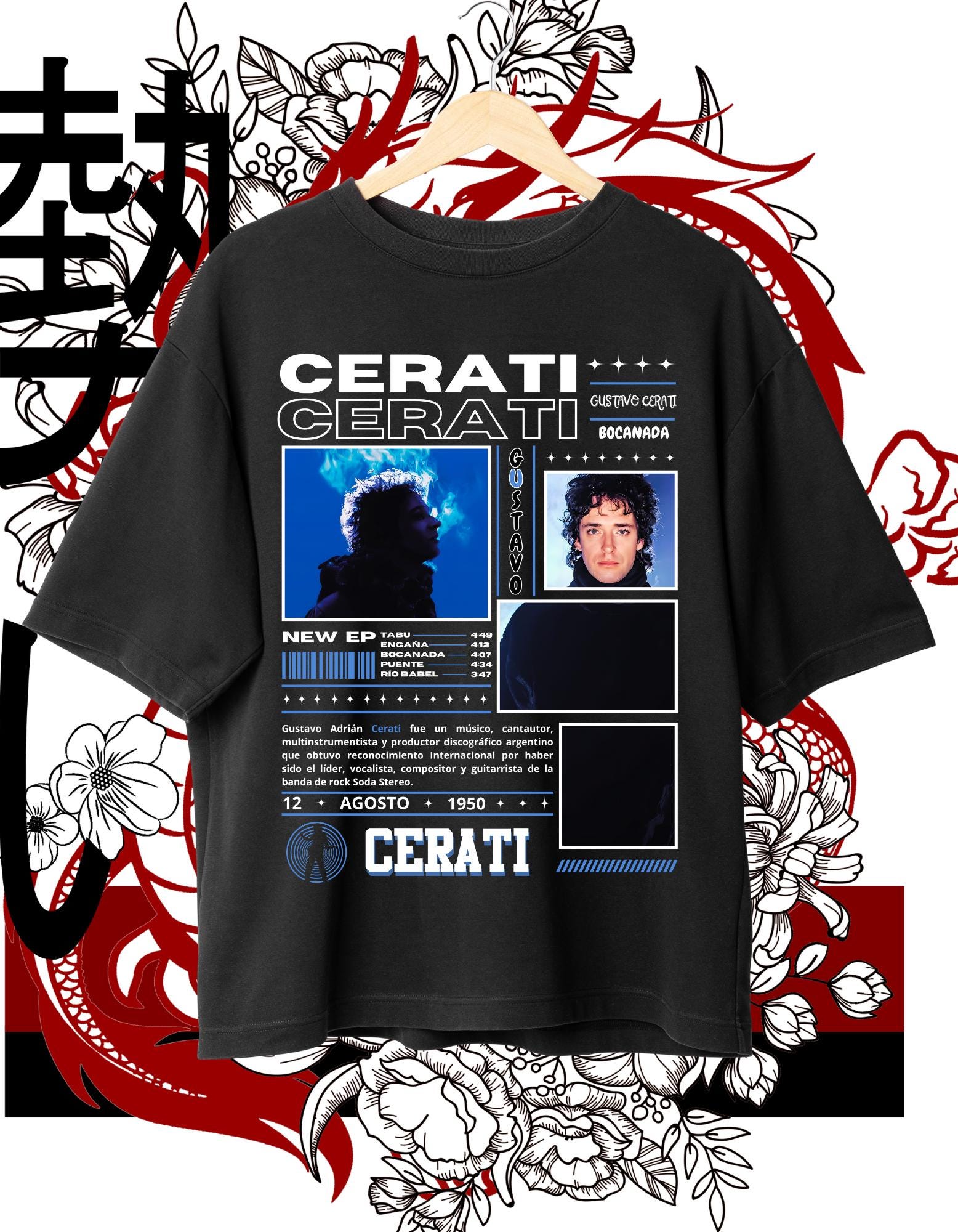 playeras de gustavo cerati