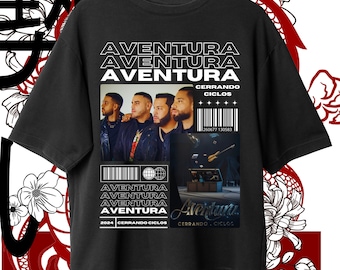 2024 Aventura Tour Closing Concert Cycles Png, Aventura Png, Closing Tour Cycles Png, Design for 90s Classic Concert shirt.