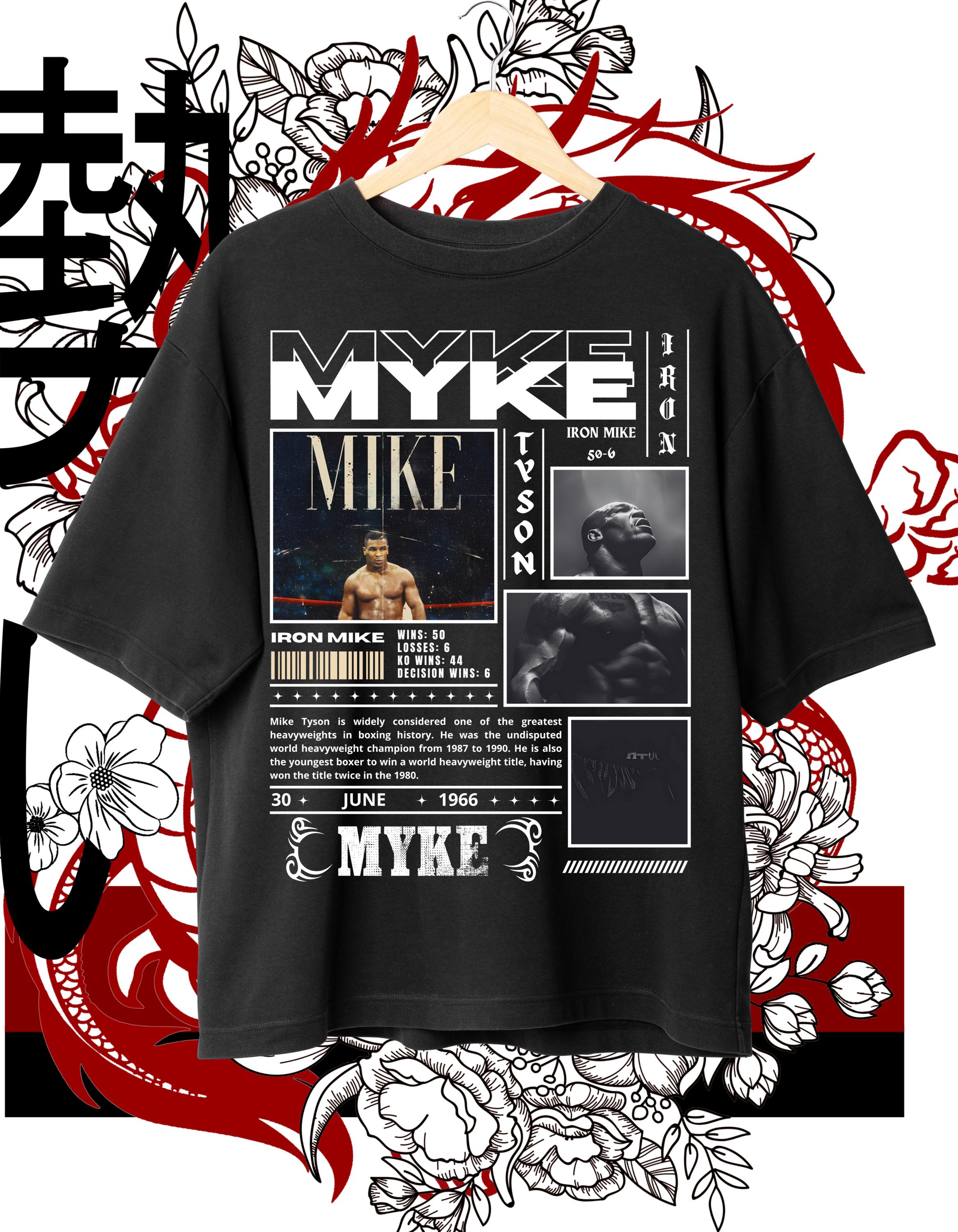 ヴィンテージMike Tyson All Over Print T-Shirt ヴィンテージMike Tyson All Over Print T-Shirt Vintage Mike Tyson