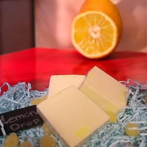Jabón de limón / Jabón casero de leche de cabra y limón