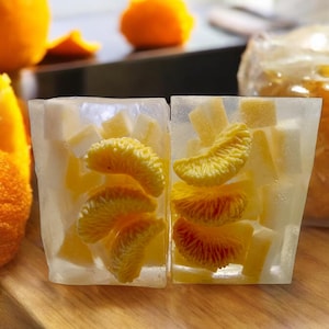 Sweet Tangerine Goat Milk Soap: Natural Moisturizing Soap Bar