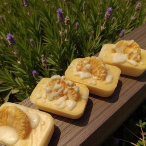 Mini Orange Cream Goat Milk Soap | Handcrafted Goat Milk Soap