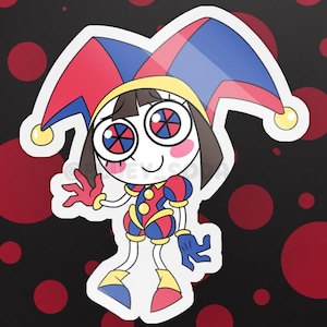Pomni - Vinyl Sticker