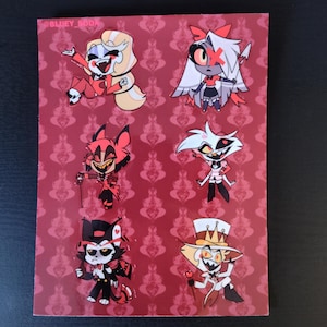 Hazbin Hotel - Sticker Sheet