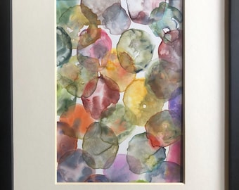 Abstrakte Aquarellmalerei