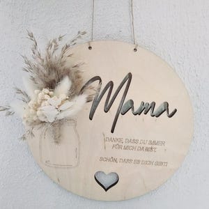 Wooden sign for mom, Mother&#39;s Day, Mother&#39;s Day gift, Thank you for mom
