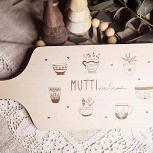 Breakfast board/serving board/decorative board Mom, gift, Mother&#39;s Day, birthday