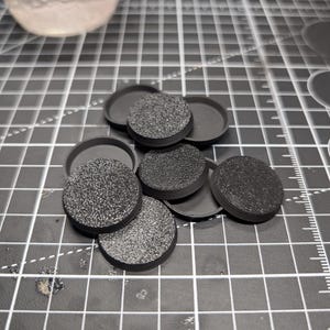 Various Size Round Bases for Tabletop Miniatures