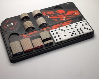 Kill Team 2024 Token storage case with Game Tracker