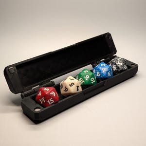 Magnetwürfel Würfel | Kompakte D20 Oder Würfel Aufbewahrung für Tabletop Rollenspiele