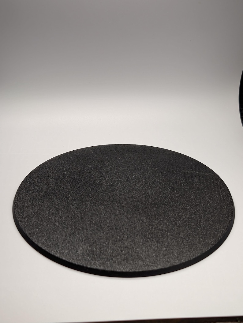 6-inch 160mm Textured Miniature Base - Large Base for Wargaming ...