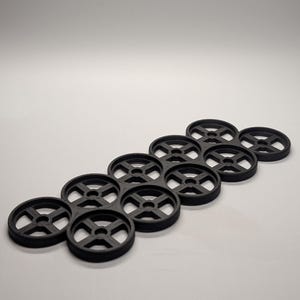 25/28/32/40mm Magnetic-Compatible Movement Trays – Wargaming Base Holders for 10 model line Multiple sizes and quantity available