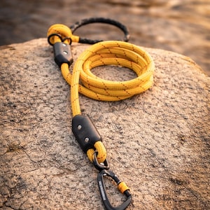 Recycled Climbing Rope Dog Leash, Heavy Duty Lead, The Classic Durable, Versatile - Hand Made in Colorado - Eco-Friendly Pet Gear image 8