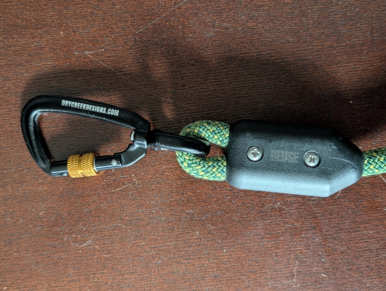 Recycled Climbing Rope Dog Leash, Heavy Duty Lead, The Classic Durable, Versatile - Hand Made in Colorado - Eco-Friendly Pet Gear image 10