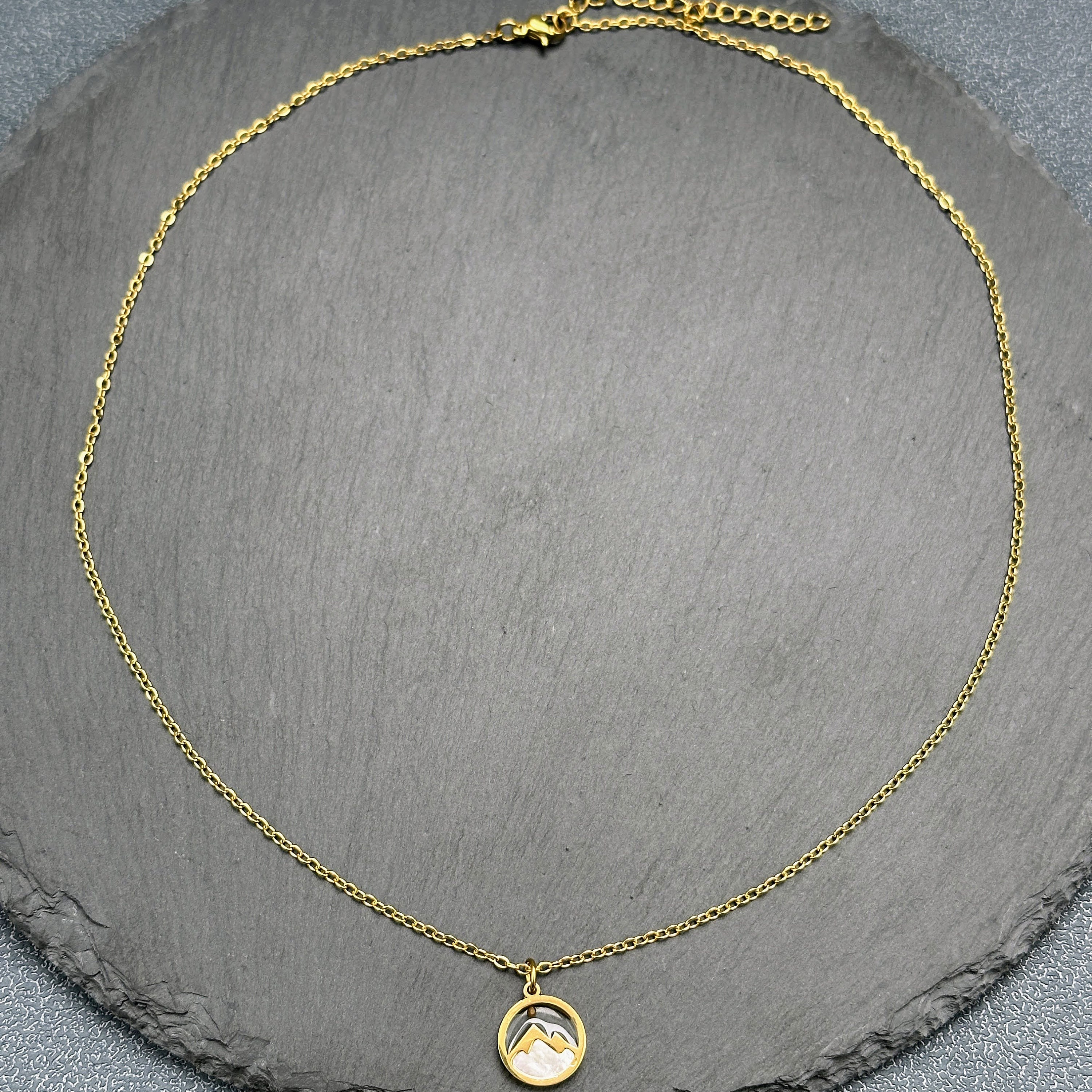 Collana Con Ciondolo Granello Di Senape Fede | Catena A Y Regolabile In Acciaio Inossidabile | Gioiello Ispirazionale Cristiano