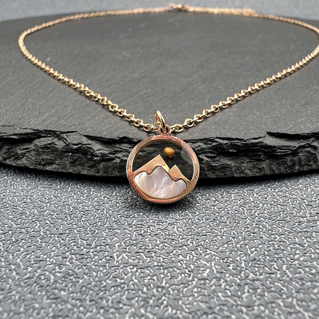 Collana Con Pendente Cuore E Seme Di Senape In Acciaio Inox - Gioiello Religioso Con Scrittura Biblica, Catena Regolabile 45-50 Cm, Per Donne, YA5085-YA5086