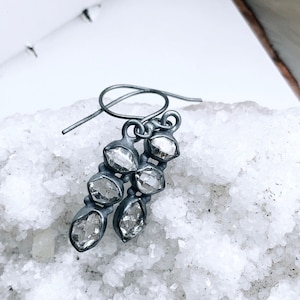 Herkimer Diamant Ohrringe, Ohrhänger