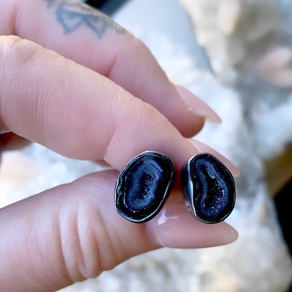 Geode Earrings - Etsy