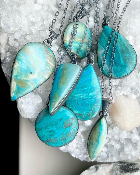 Opal 2024 necklace etsy