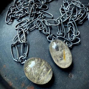 Rutilquarzkette, Rutilquarzkette, Gold Rutilquarzkette