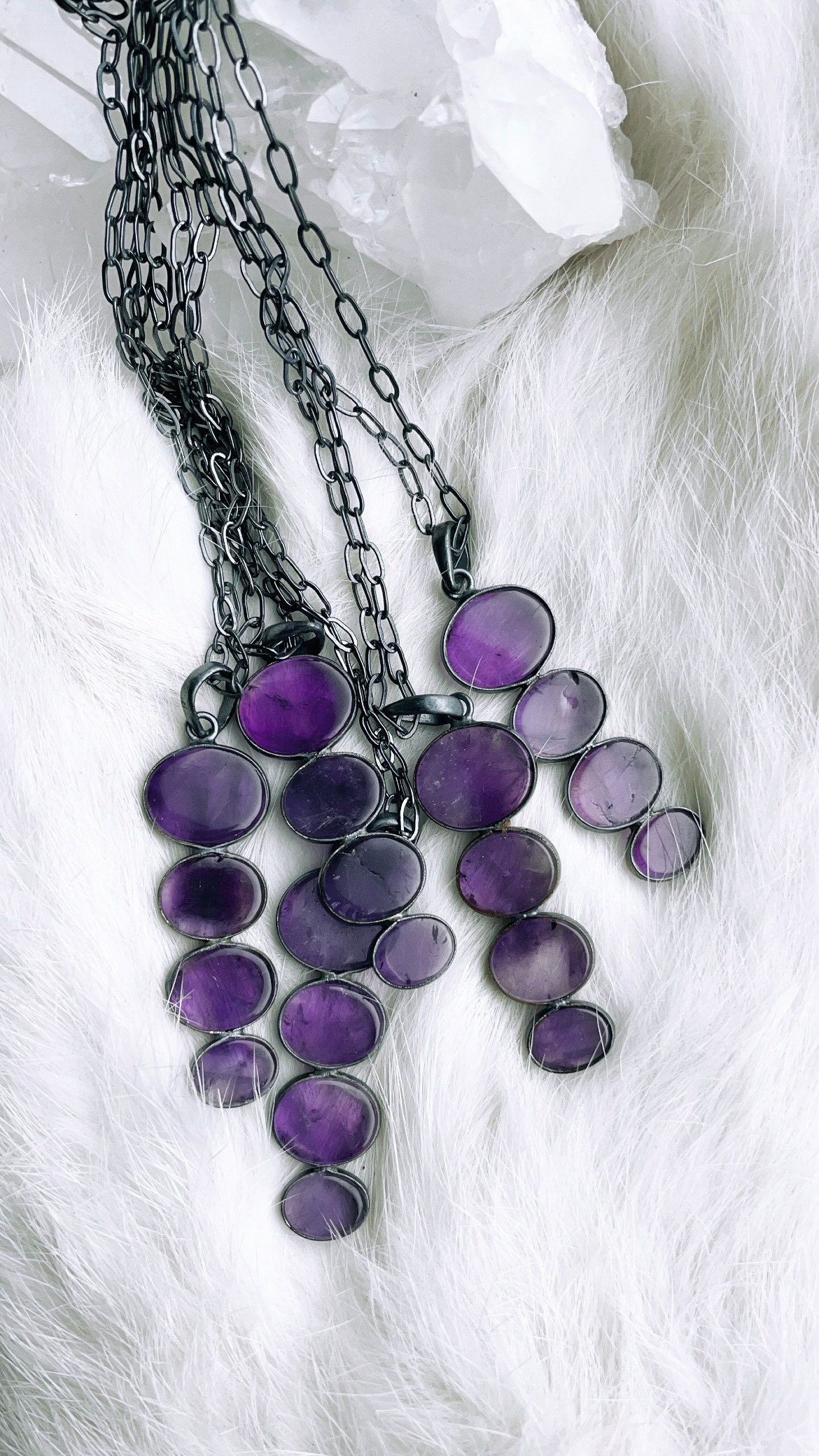 Amethyst Necklace, February Birthstone Necklace