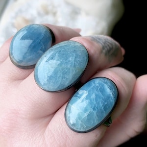 Aquamarine Ring, Aquamarine Stone, March Birthstone, Birthstone Ring, March Birthday