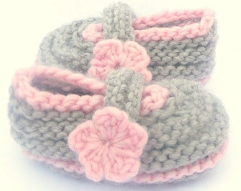 Knitting Pattern Baby Shoes Booties - Cosy Toes (Sizes for 0 - 12 mths)