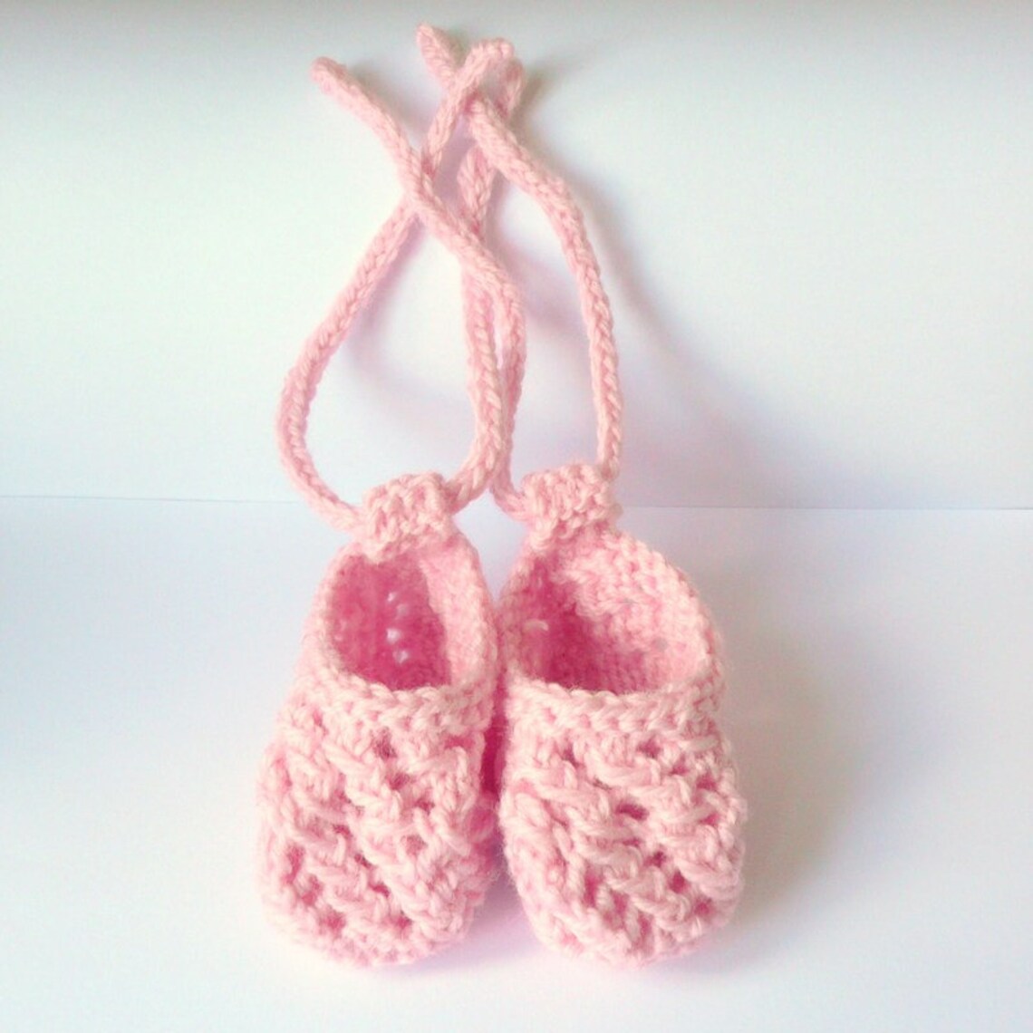 INSTANT Download BABY Bootiesknitting PATTERN Baby Ballerina Etsy