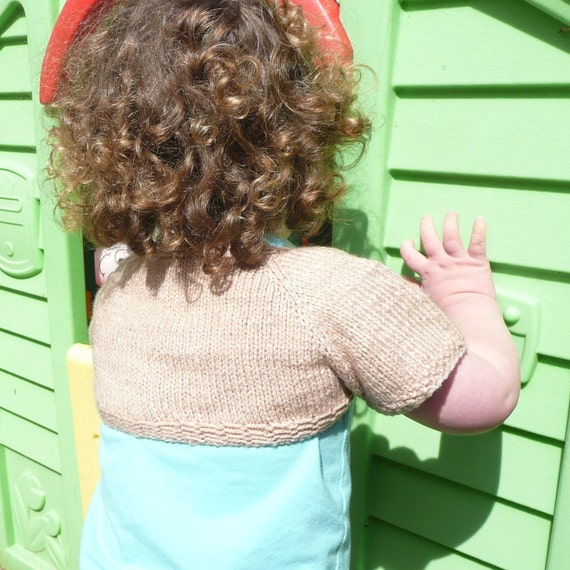 baby girl shrug cardigan
