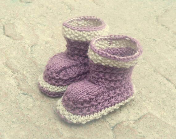 baby knit boots