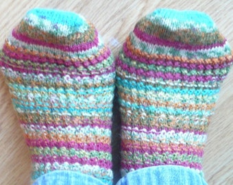 Knitting PATTERN Toe up Lacy SOCKS Instant DOWNLOAD