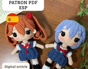 Asuka and Rei - Pattern PDF