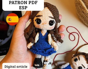 Bella amigurumi crochet pattern / digital pattern in Spanish