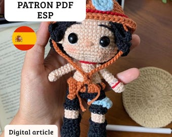 Portgas D Ace - Patron PDF