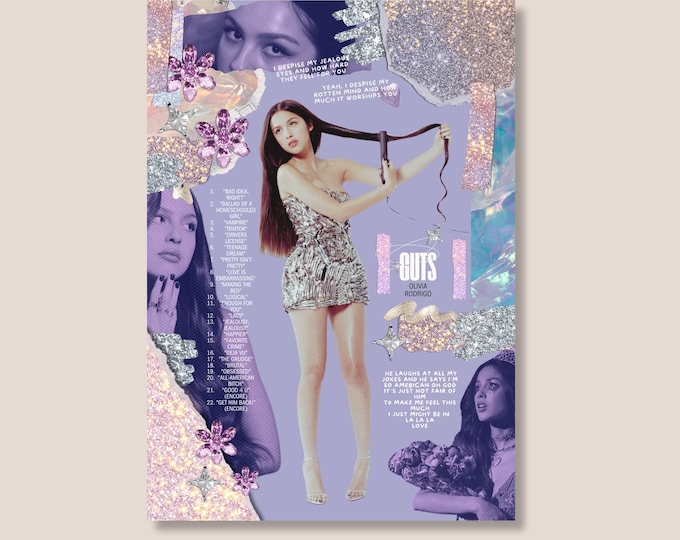 GUTS - Olivia Rodrigo Tour Print