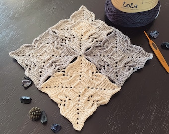 Muyan Tile crochet motif pattern