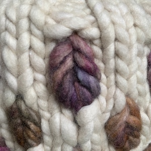 Deciduous yarn bowl chunky super bulky knitting Malabrigo Rasta Pattern image 3